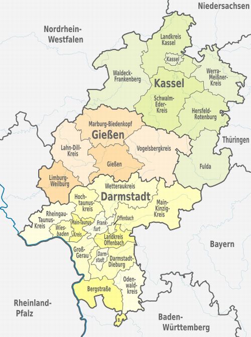 Grenze Bayern Hessen