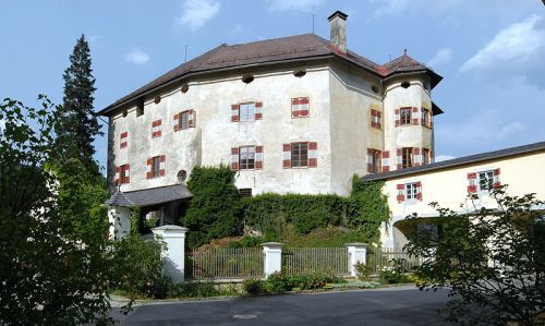 Burg Biberstein (Piberstein) in Himmelberg