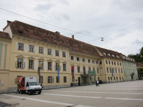 Palais Graz (Palais Galler, Palais Prandegg, Breunerisches Haus) in Graz