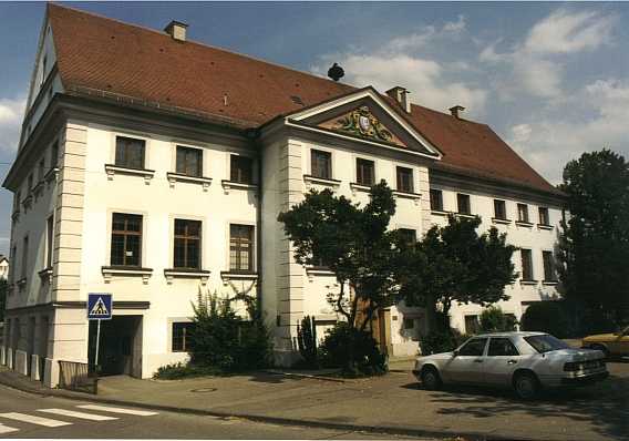 teilweise erhaltenes Schloss Gammertingen (Altes und Neues Schloss) in Gammertingen