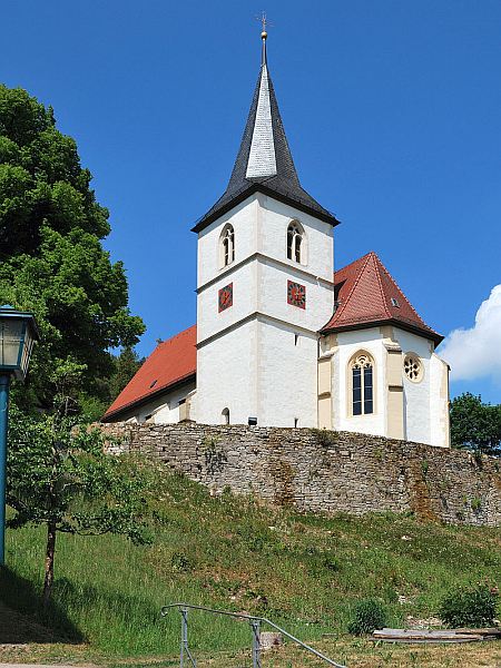 Wehrkirche Ailringen (Sankt Martin) in Mulfingen-Ailringen