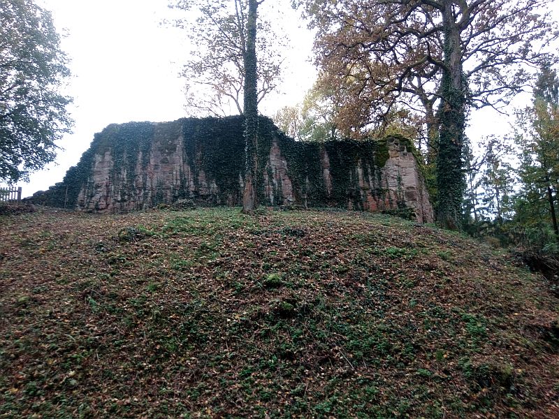 Burg Warthof (Wartenberg?, Wart) in Aspach