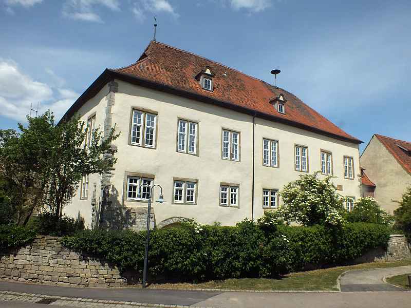 Schloss Schrozberg (Schrotzburg) in Schrozberg