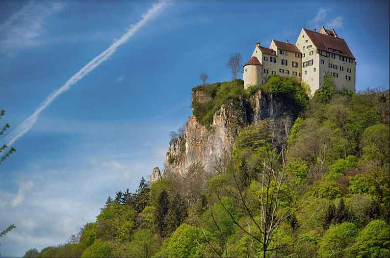 Burg Werenwag in Beuron-Hausen im Tal