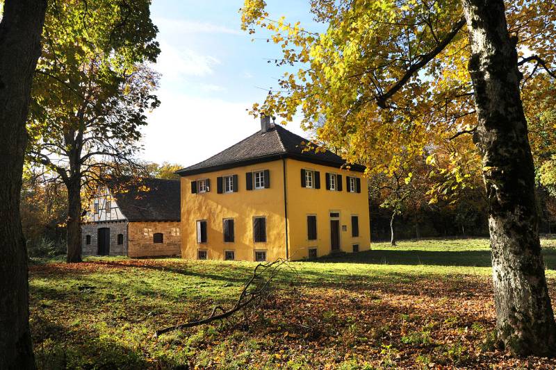 Jagdschlossrest Carlsberg (Karlsberg) in Weikersheim