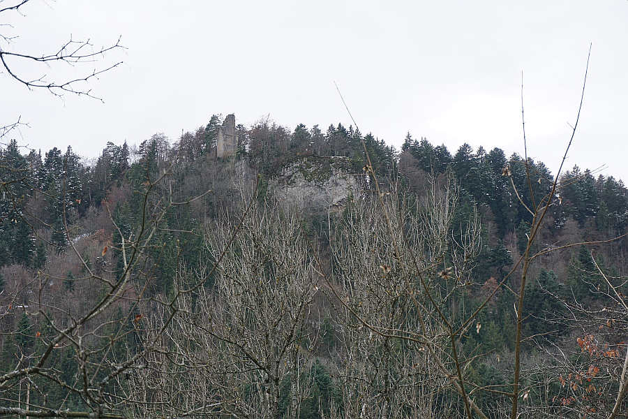 Burgruine Michelstein (Granegg, Graneck) in Egesheim