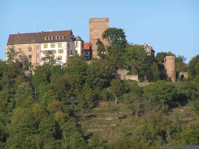 Burg Gamburg in Werbach-Gamburg