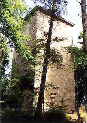 Burg Rötenberg (Rötenburg, Turmberg) in Fichtenberg-Mittelrot