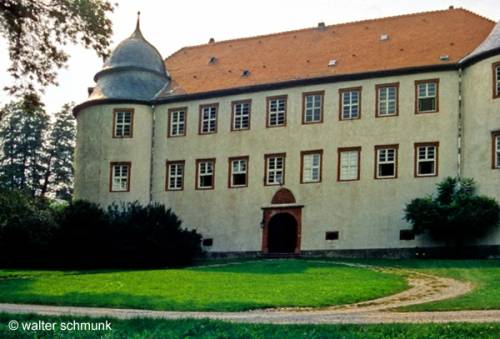 teilweise erhaltenes Schloss Eberstadt in Buchen-Eberstadt