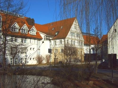 teilweise erhaltenes Schloss Schwieberdingen (Altes Schloss) in Schwieberdingen