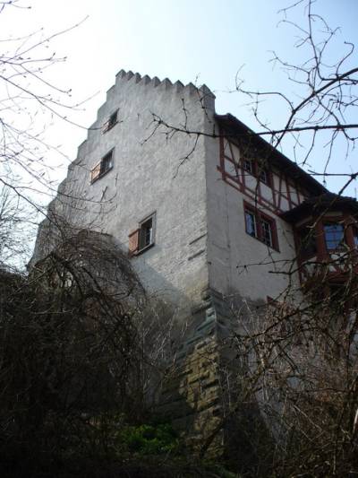 Schloss Neu-Dettingen (Burghof) in Konstanz-Dettingen