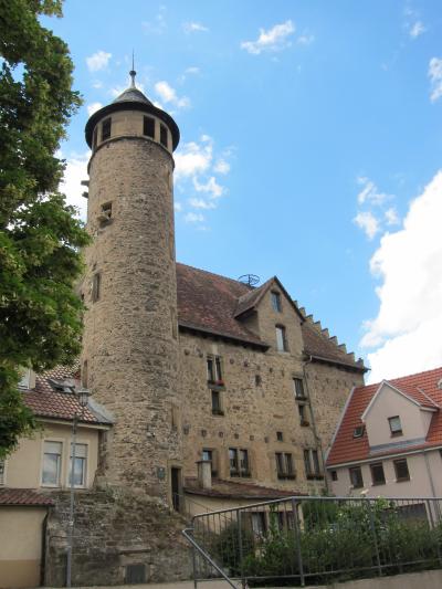 teilweise erhaltene Burg Bönnigheim (Altes Schloss, Ganerbenburg) in Bönnigheim