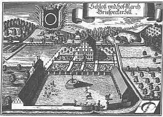verschwundenes Schloss Griesbeckerzell in Aichach-Griesbeckerzell