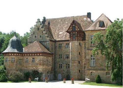 Wasserschloss Eyrichshof in Ebern-Eyrichshof
