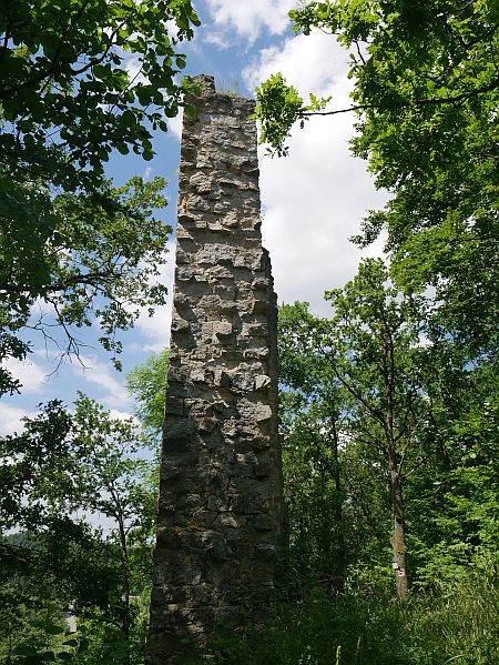 Burgruine Siegenstein in Wald-Siegenstein