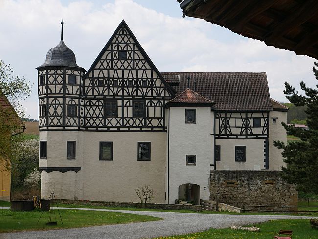 Wasserschloss Roßrieth in Mellrichstadt-Roßrieth