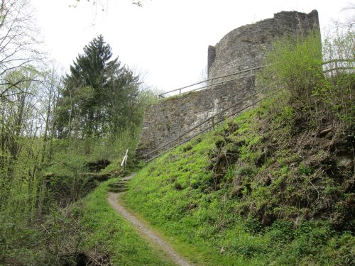 Burgruine Nordeck in Stadtsteinach