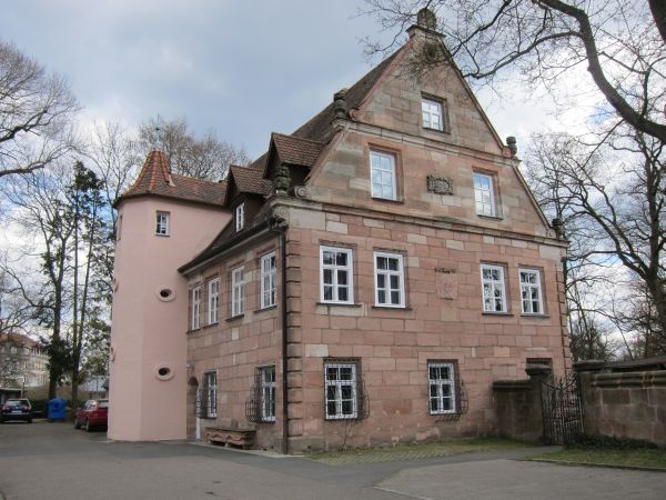 Herrensitz Mögeldorf (Schmausen-Schloss, Schmausenschloss) in Nürnberg-Mögeldorf