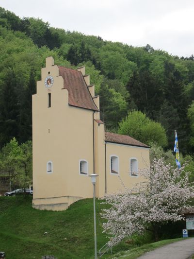 verschwundene Burg Deising in Riedenburg-Deising