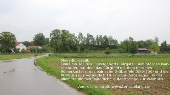 Wallburg Burgstall in Moos-Burgstall