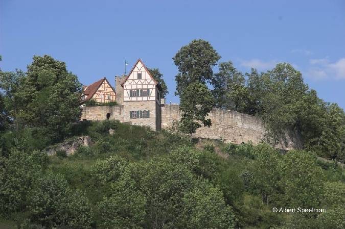 Burgruine Königsberg in Königsberg (Bayern)