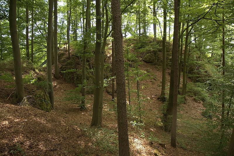 verschwundene Burg Leupoldstein in Betzenstein-Leupoldstein