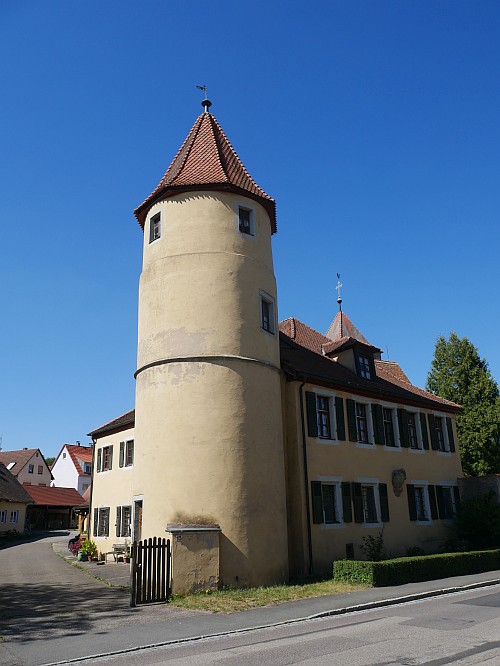 Schloss Seckendorffsches Schloss (Unteraltenbernheim) (Seckendorffsches Schloss) in Obernzenn-Unteraltenbernheim