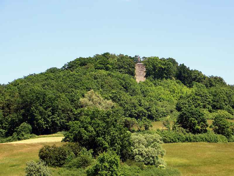 Burgruine Scharfeneck in Oberscheinfeld