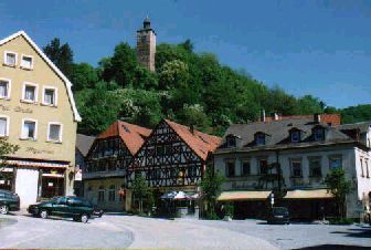 Burgruine Berneck (Altes Schloss, Unteres Schloss) in Bad Berneck