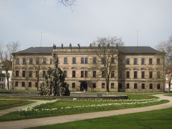 Schloss Erlangen (Residenzschloss, Markgräfliches Schloss) in Erlangen