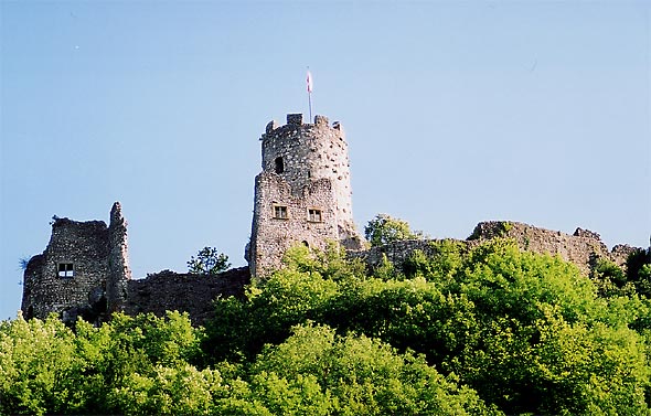 Burgruine Neu-Falkenstein in Balsthal