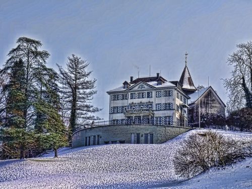 Schloss Louisenberg (Luisenburg) in Salenstein