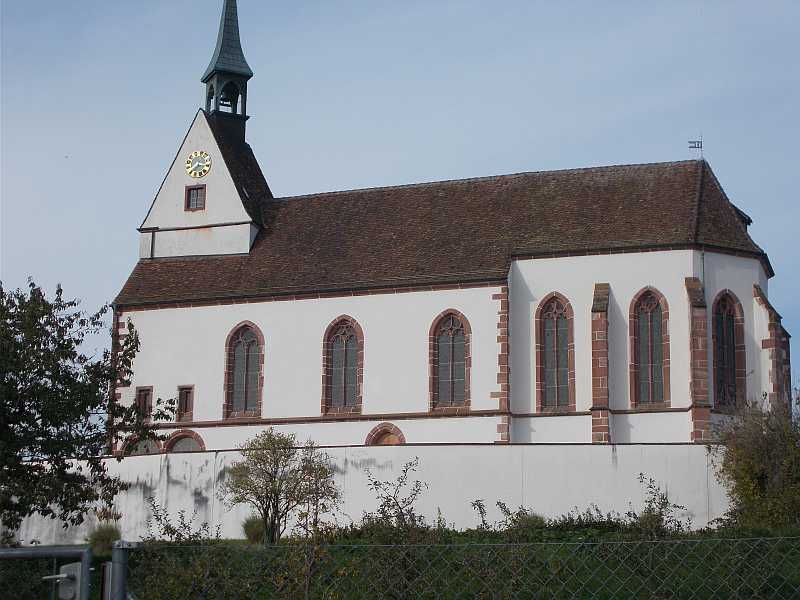 Wehrkirche Bettingen (St. Chrischona) in Bettingen