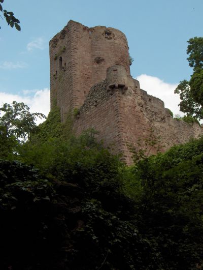 Burgruine Kintzheim (Château de Kintzheim, Kinzheim) in Kintzheim