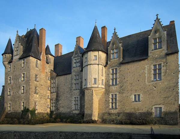 Schloss Baugé (Château de Baugé) in Baugé-en-Anjou