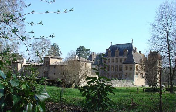 Schloss Fléchères (Château de Fléchères) in Fareins