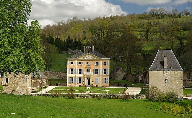 Schloss Pommeraye (Château de La Pommeraye) in La Pommeraye