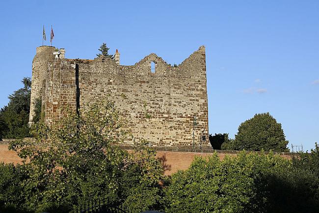 Burgruine Beaumont-sur-Sarthe (Château de Beaumont-sur-Sarthe) in Beaumont-sur-Sarthe