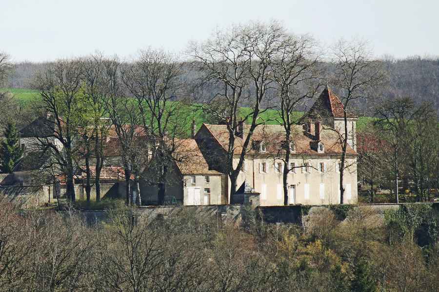 Schloss Barjon (Château de Barjon) in Barjon