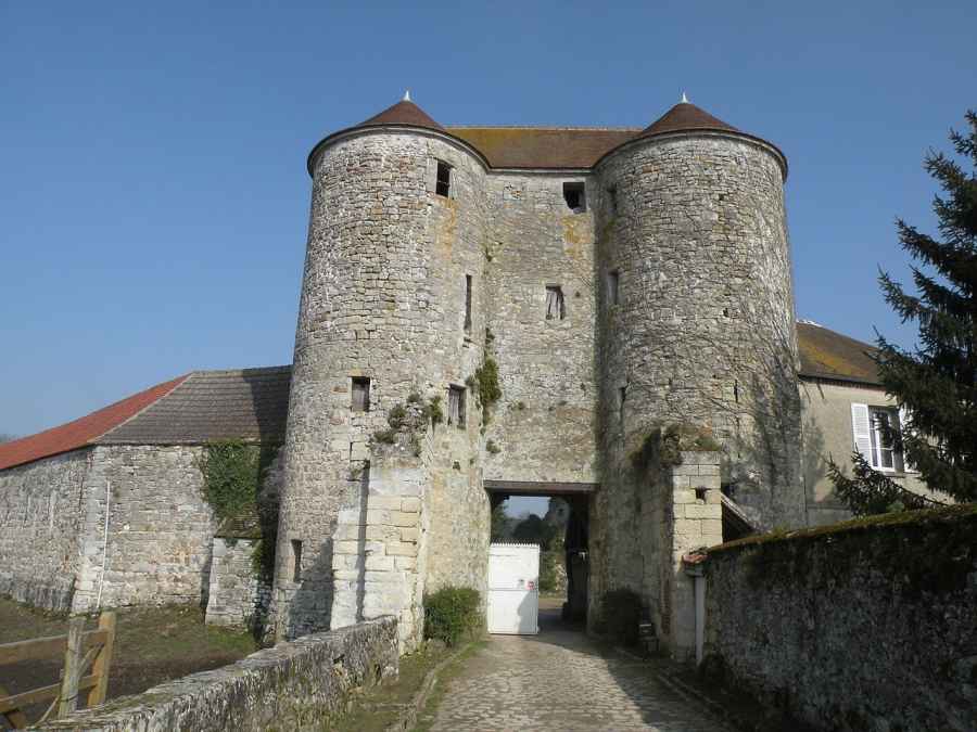 Burgruine Montépilloy (Château de Montépilloy) in Montépilloy