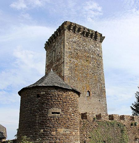 Burg Tholet (Château de Tholet) in Gabriac