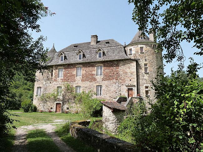 Schloss Saint-Julien d'Empare (Château de Saint-Julien d'Empare) in Capdenac-Gare
