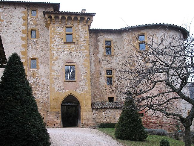 Schloss Rapetour (Château de Rapetour) in Theizé
