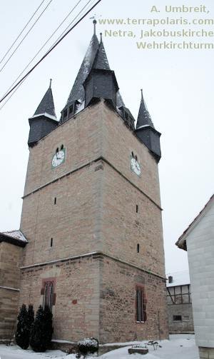 Wehrkirche Netra (Jakobuskirche) in Ringgau-Netra