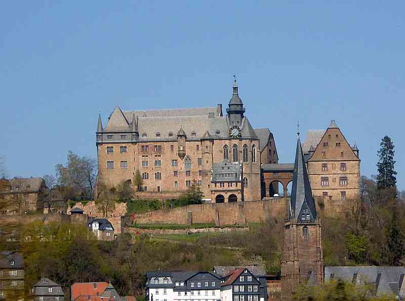 Schloss Marburg (Landgrafenschloss) in Marburg an der Lahn