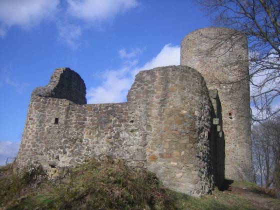 Burg Jesberg (Lenswideshusen?) in Jesberg