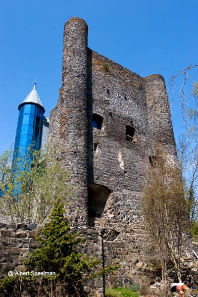 teilweise erhaltene Burg Beilstein in Greifenstein-Beilstein
