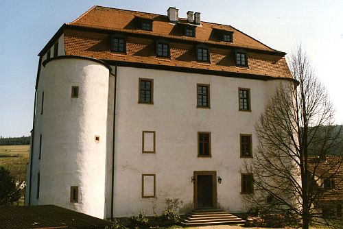 Schloss Huttenburg (Altengronau) (Burghaus, Huttenschloss, Huttenburg, Gronau) in Sinntal-Altengronau