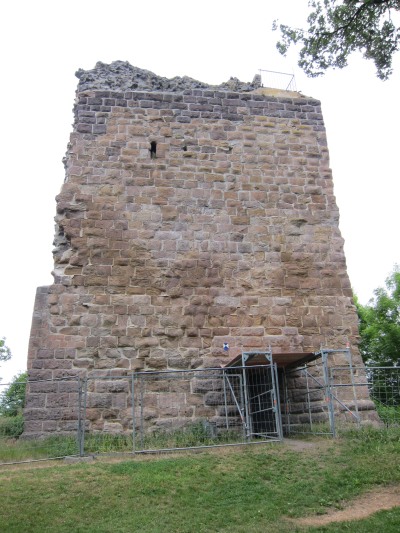 Burg Kalsmunt (Calsmund) in Wetzlar