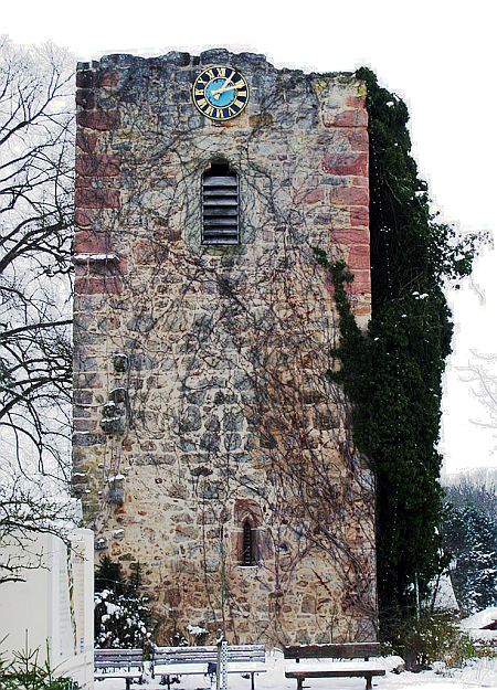 Kirchenruine Großbreitenbronn (Briccius-Kapelle, St. Briccius) in Merkendorf-Großbreitenbronn